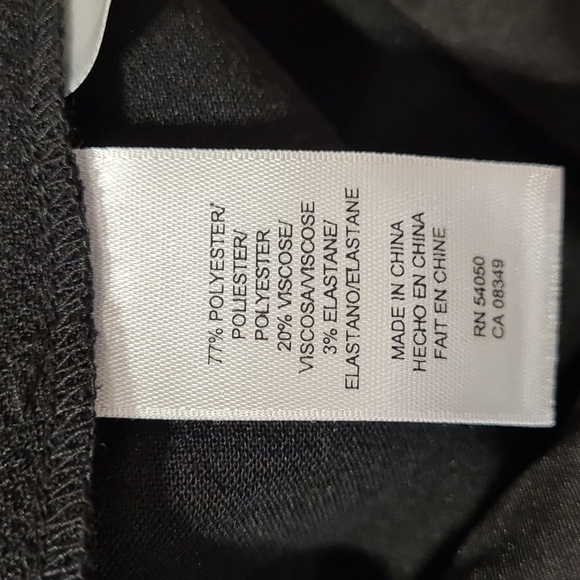 Jones New York Black Dress with White Stones - Picture 7 of 8